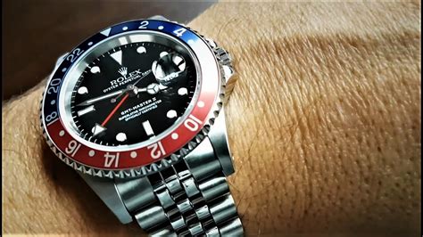 rolex pepsi gold mesh band|rolex gmt pepsi can.